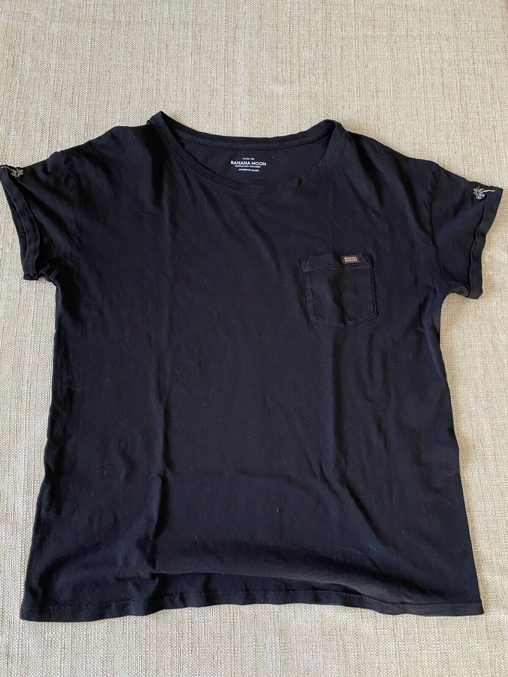 BANANA MOON T-shirt Californian Sunwear Mialy Midoli Black Women’s L